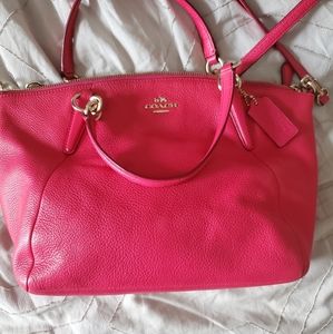Hot pink coach bag 🔥